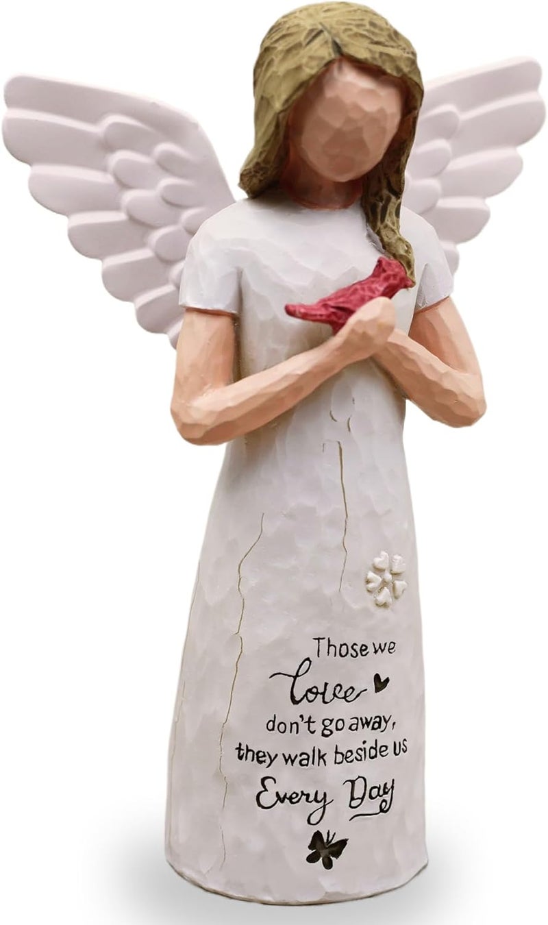 AcowSpt Cardinal Gifts for women, Sympathy Gifts for Loss of Loved One, Cardinal Decor, Grief Gift for Women, Loss of Father Sympathy Gift, In Memory of Loved One Gifts, Sculpted Hand-Painted Figurine - Image 1